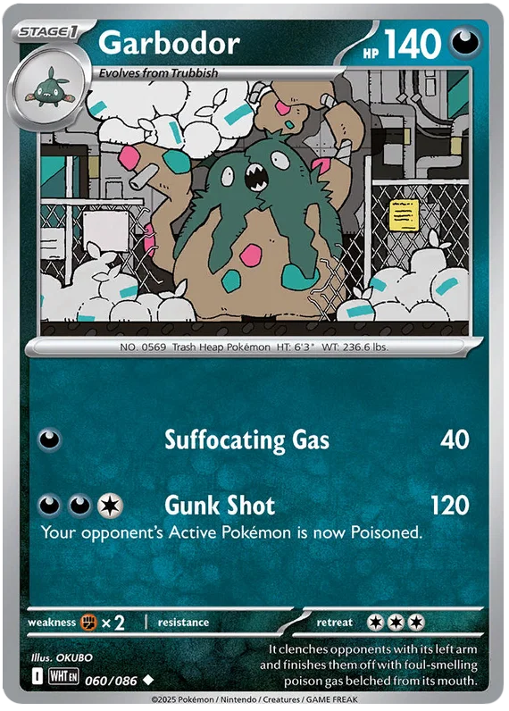 Garbodor (060/086) - White Flare