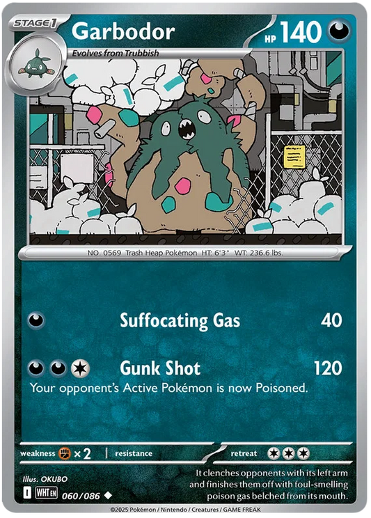 Garbodor (060/086) - White Flare