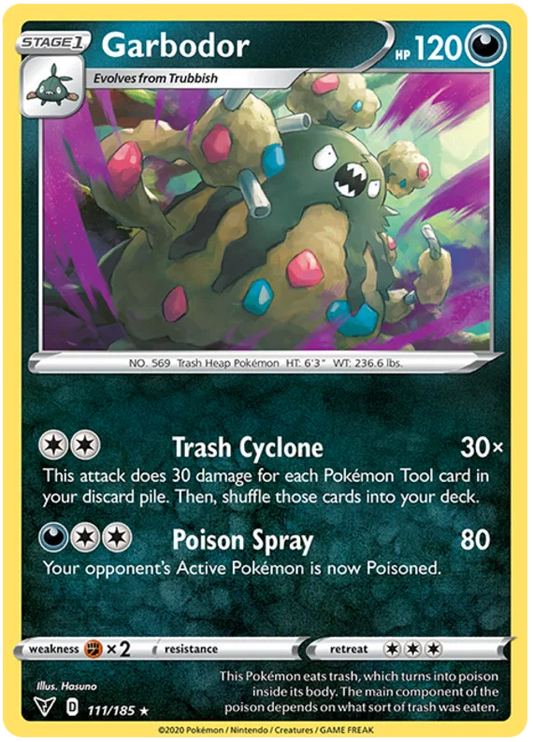 Garbodor (111/185) - Vivid Voltage