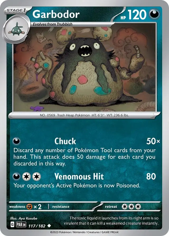 Garbodor (117/182) - Paradox Rift