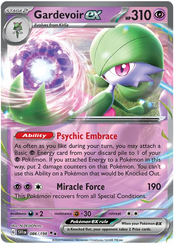 Gardevoir ex (086/198) - Scarlet & Violet