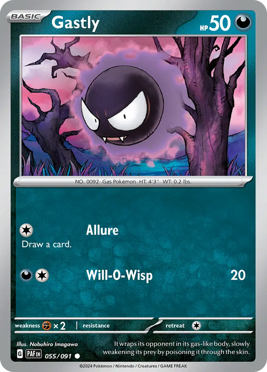Gastly (055/091) - Paldean Fates