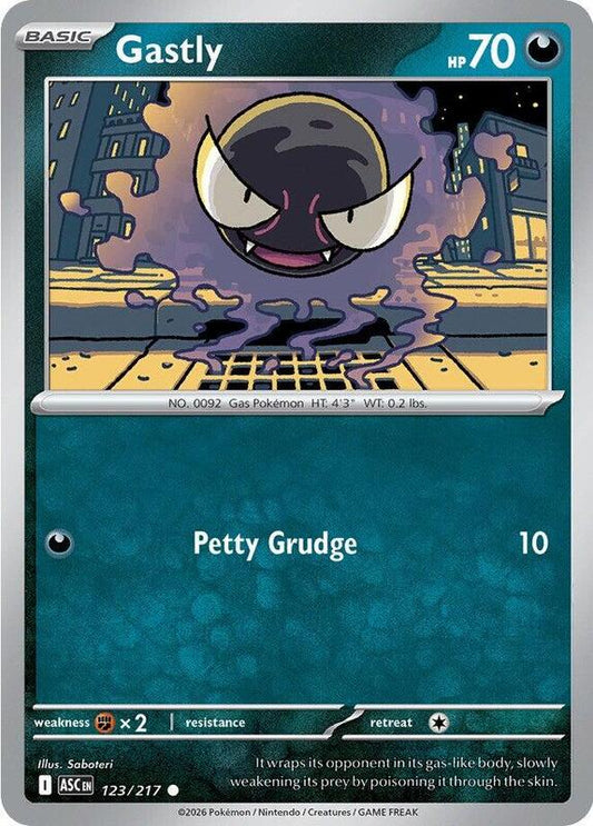 Gastly (123/217) - Ascended Heroes