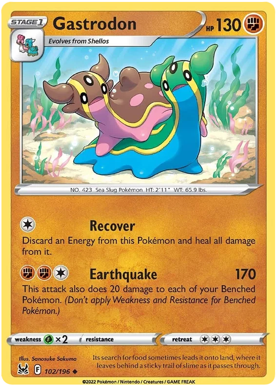 Gastrodon (102/196) - Lost Origin