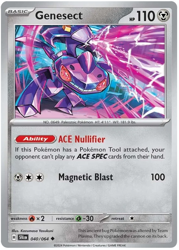 Genesect [Reverse Holo] (040/064) - Shrouded Fable