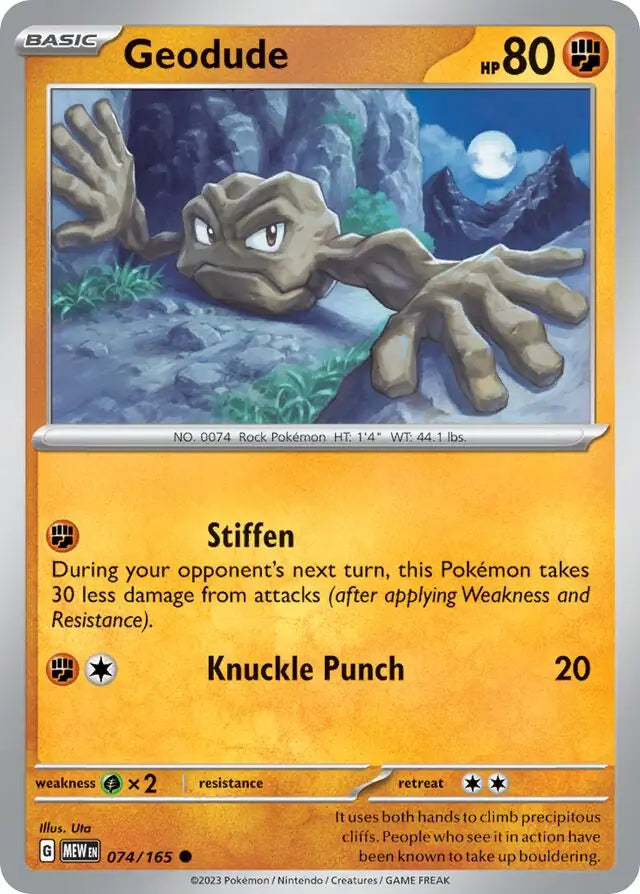 Geodude (074/165) - 151