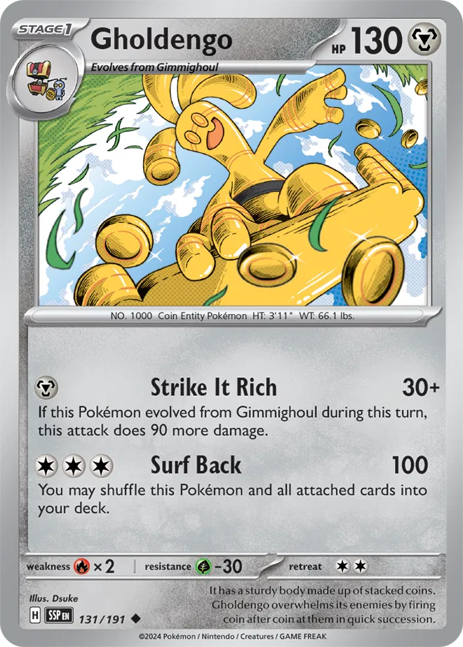 Gholdengo (131/191) - Surging Sparks