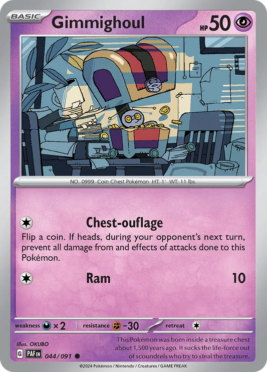 Gimmighoul (044/091) - Paldean Fates