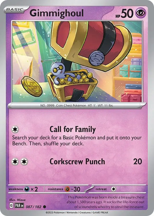 Gimmighoul (087/182) - Paradox Rift