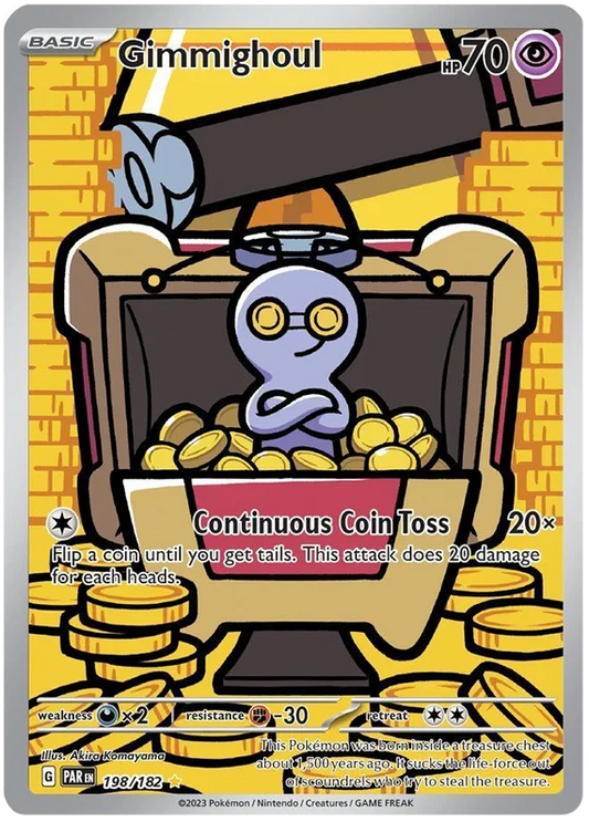 Gimmighoul (198/167) Illustration Rare - Paradox Rift