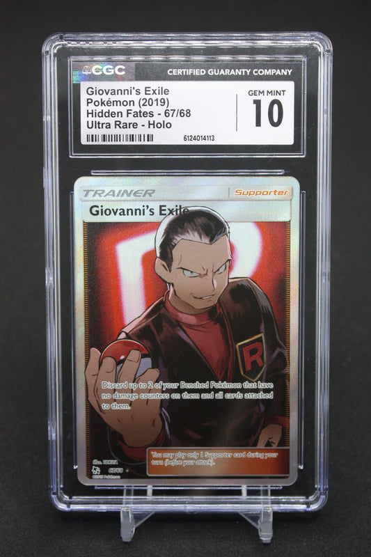 Giovanni's Exile (67/68) - Hidden Fates - CGC 10