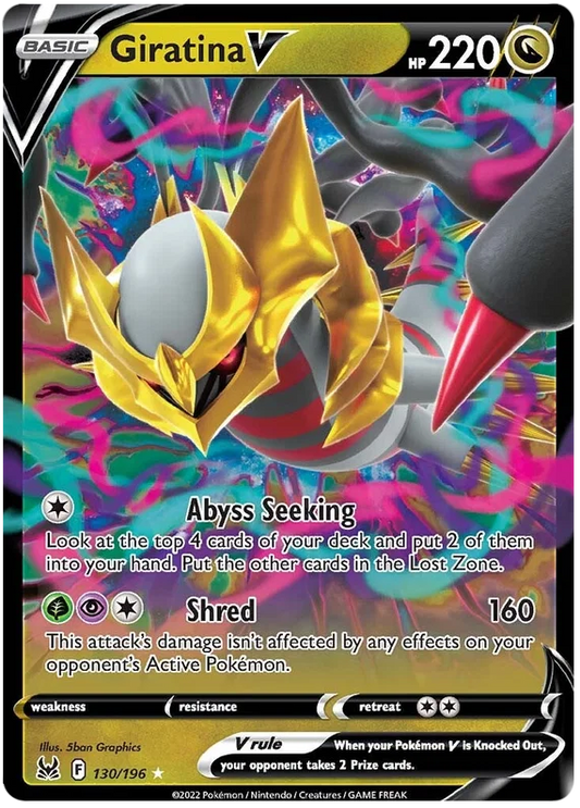 Giratina V (130/196) - Lost Origin