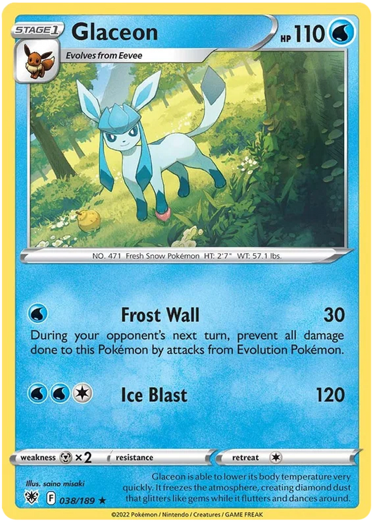 Glaceon (038/189) - Astral Radiance