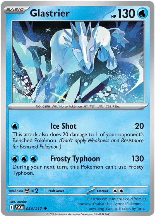 Glastrier (054/217) - Ascended Heroes