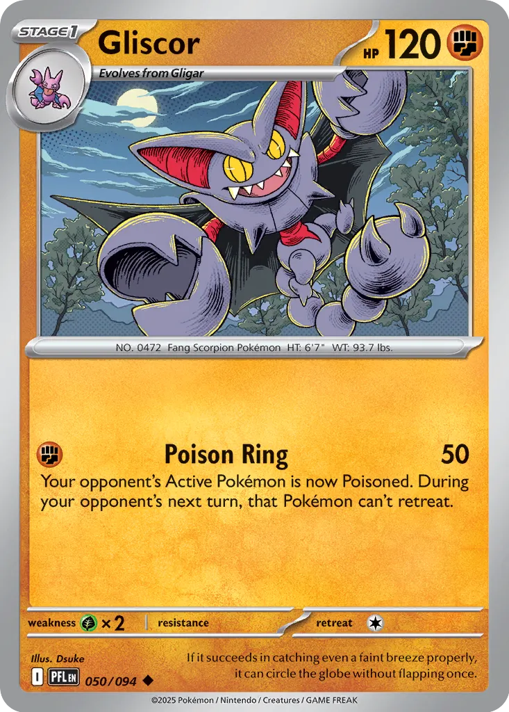Gliscor (050/094) - Phantasmal Flames