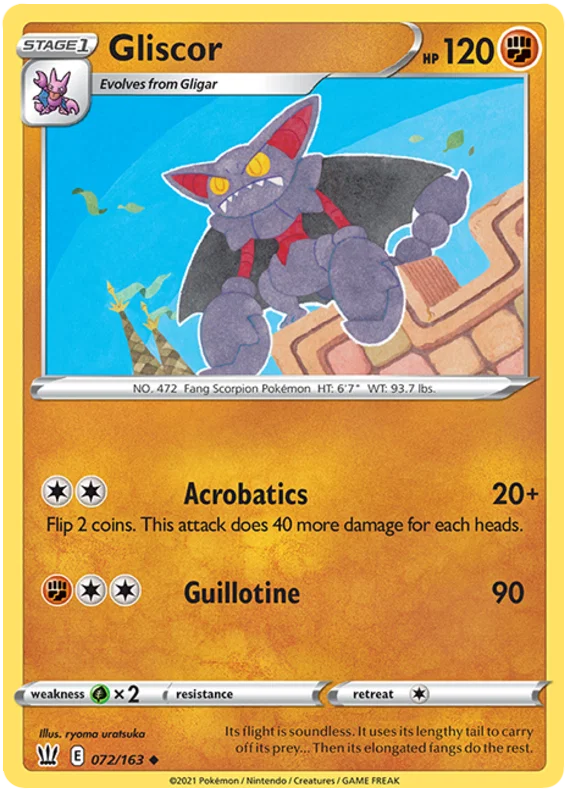 Gliscor (072/163) - Battle Styles