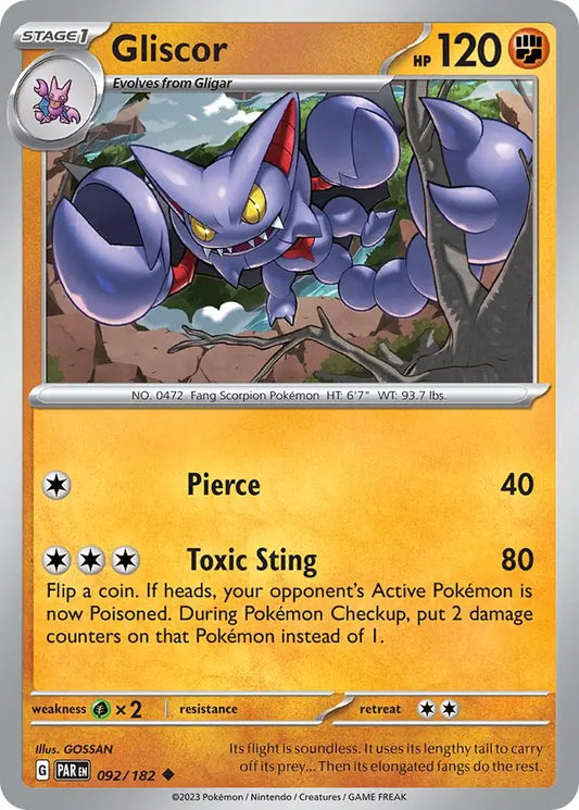 Gliscor (092/182) - Paradox Rift