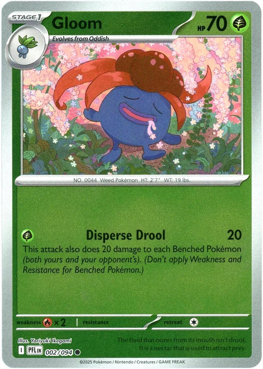 Gloom Reverse Holo (002/094) - Phantasmal Flames