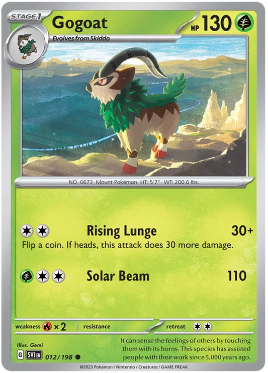 Gogoat (012/198) - Scarlet & Violet