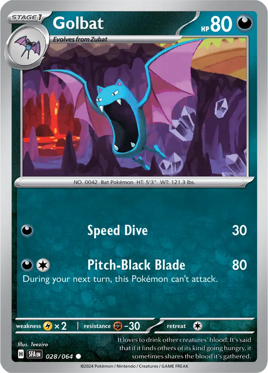 Golbat (028/064) - Shrouded Fable