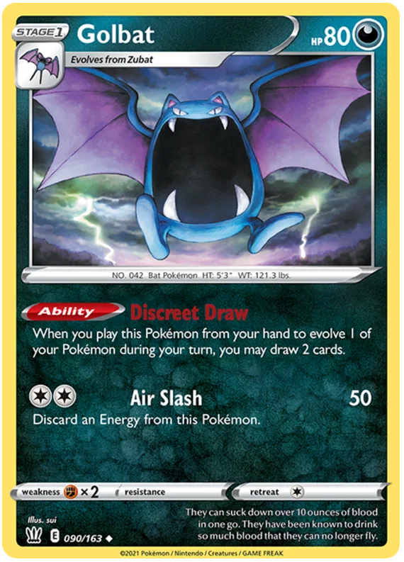 Golbat (090/163) - Battle Styles
