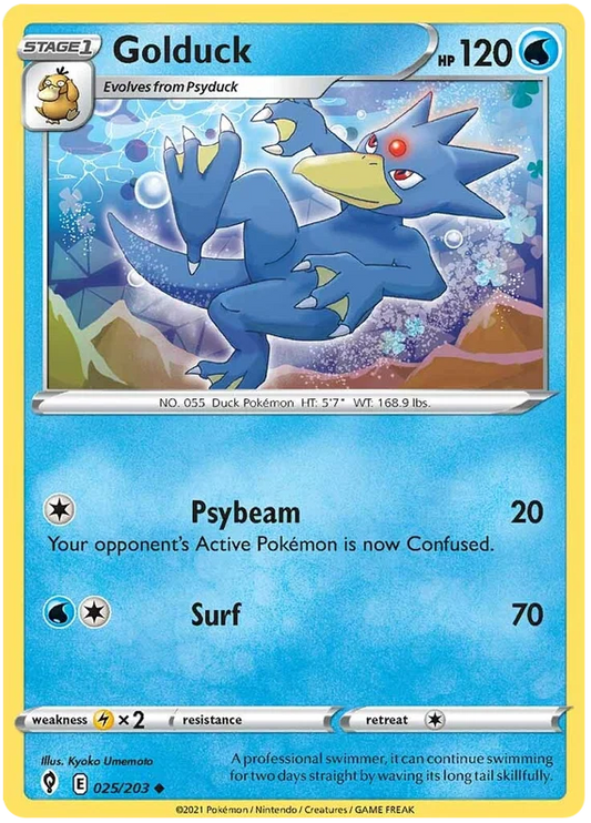 Golduck (025/203) - Evolving Skies