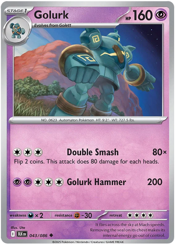 Golurk (043/086) - Black Bolt
