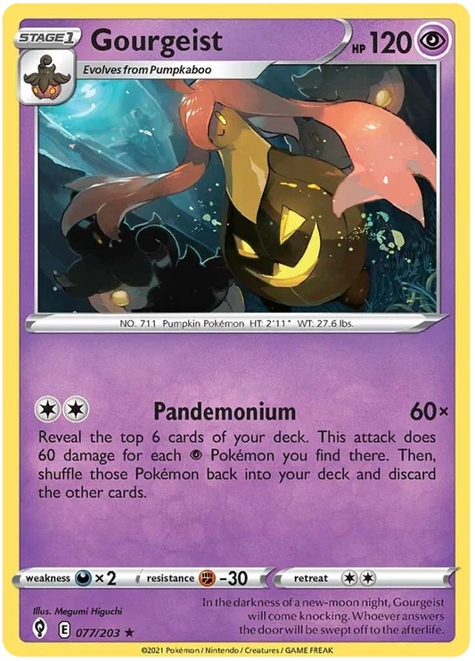 Gourgeist (077/203) - Evolving Skies
