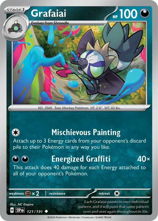 Grafaiai (121/191) - Surging Sparks