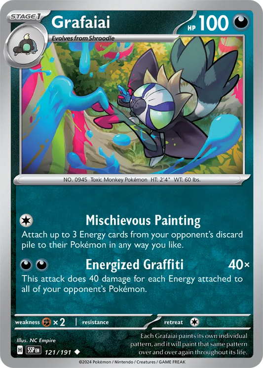 Grafaiai (121/191) - Surging Sparks