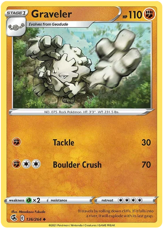 Graveler (136/264) - Fusion Strike