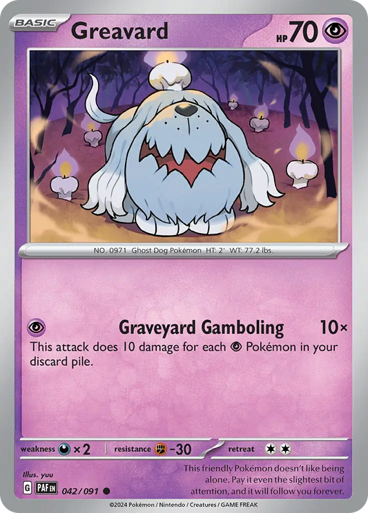 Greavard (042/091) - Paldean Fates