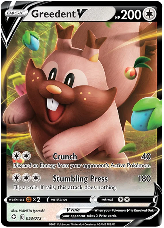 Greedent V (053/072) - Shining Fates