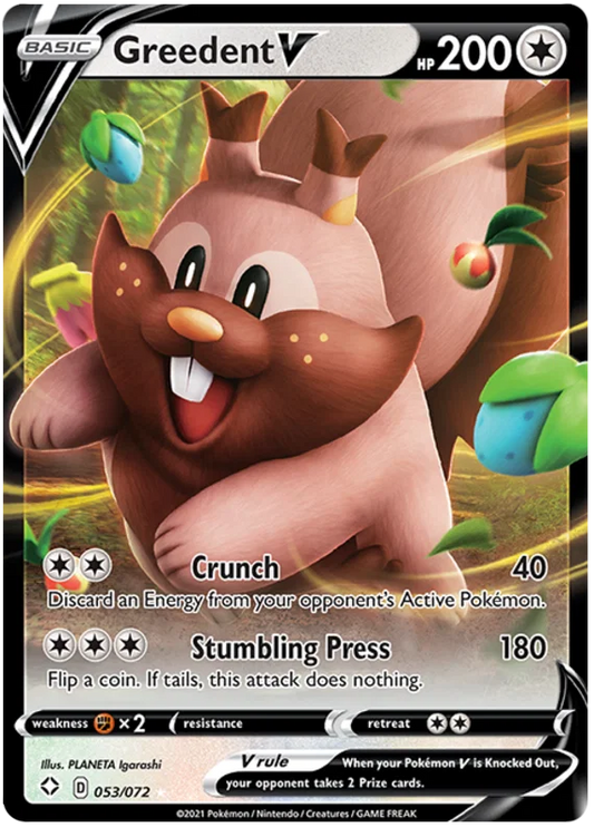 Greedent V (053/072) - Shining Fates