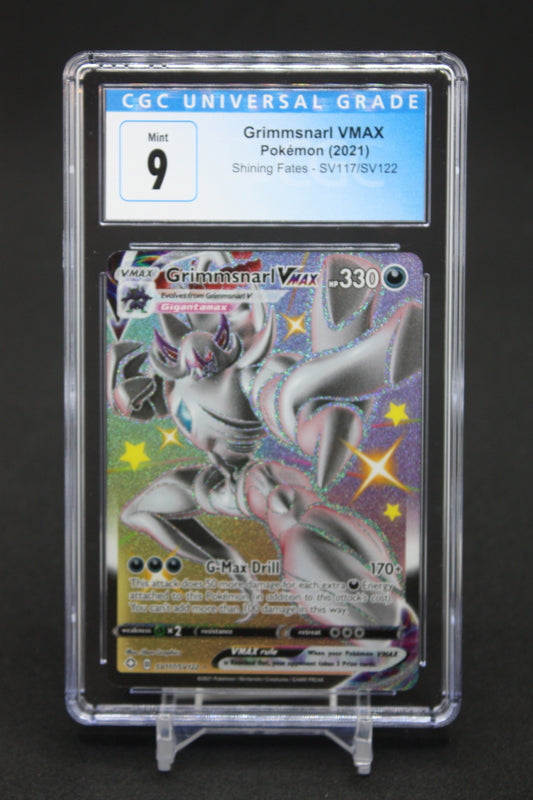 Grimmsnarl VMAX (SV117/SV122) - Shining Fates - CGC 9