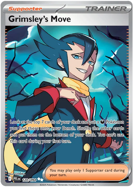 Grimsley's Move (120/094) Ultra Rare - Phantasmal Flames