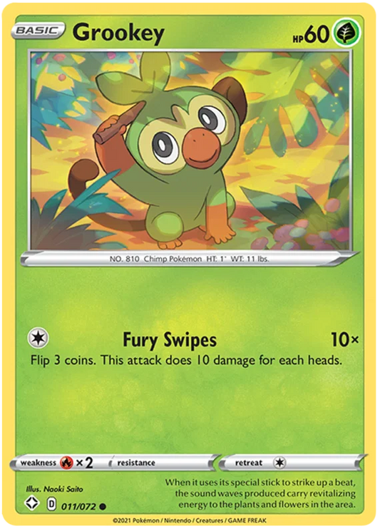 Grookey (011/072) - Shining Fates
