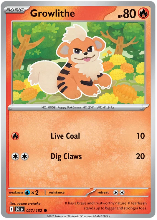 Growlithe (027/182) - Destined Rivals