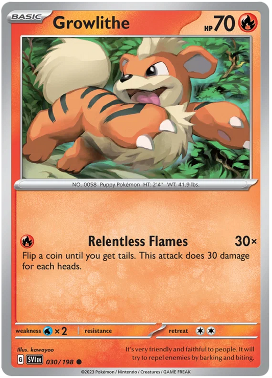 Growlithe (030/198) - Scarlet & Violet