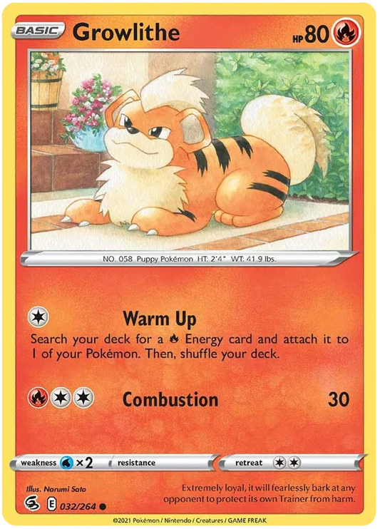 Growlithe (032/264) - Fusion Strike