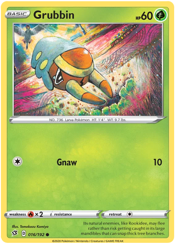 Grubbin (016/192) - Rebel Clash