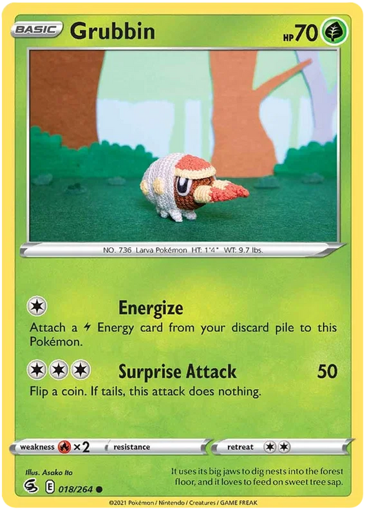 Grubbin (018/264) - Fusion Strike