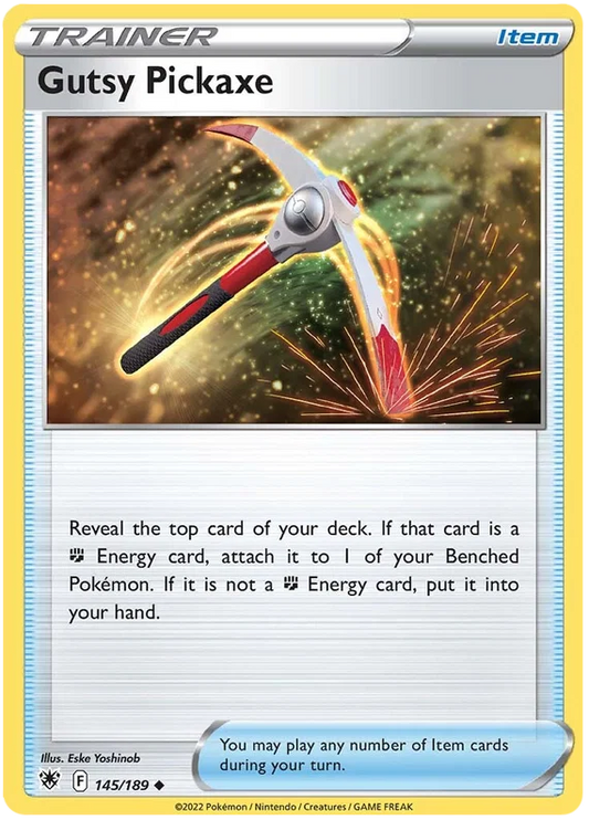 Gutsy Pickaxe (145/189) - Astral Radiance