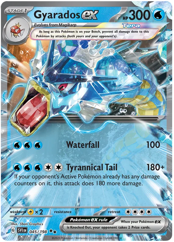 Gyarados ex (045/198) - Scarlet & Violet