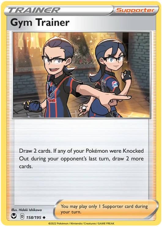 Gym Trainer (158/195) - Silver Tempest
