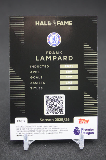 2025/26 Frank Lampard Chelsea PL Hall Of Fame Icons #HOF1