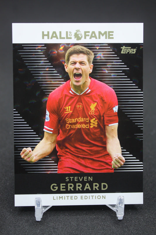 2025/26 Steven Gerrard Liverpool FC PL Hall Of Fame Icons #HOF2