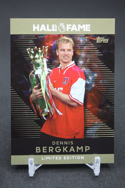 2025/26 Dennis Bergkamp Arsenal PL Hall Of Fame Champions #HOF4