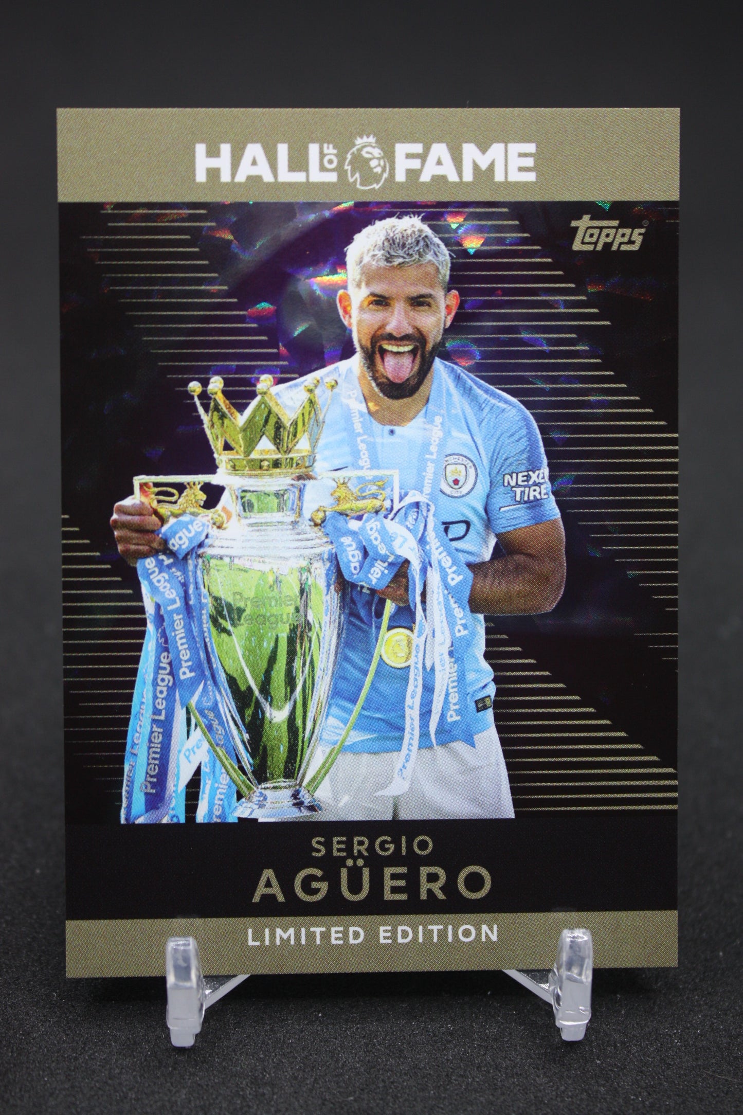 2025/26 Sergio Agüero Manchester City PL Hall Of Fame Champions #HOF5
