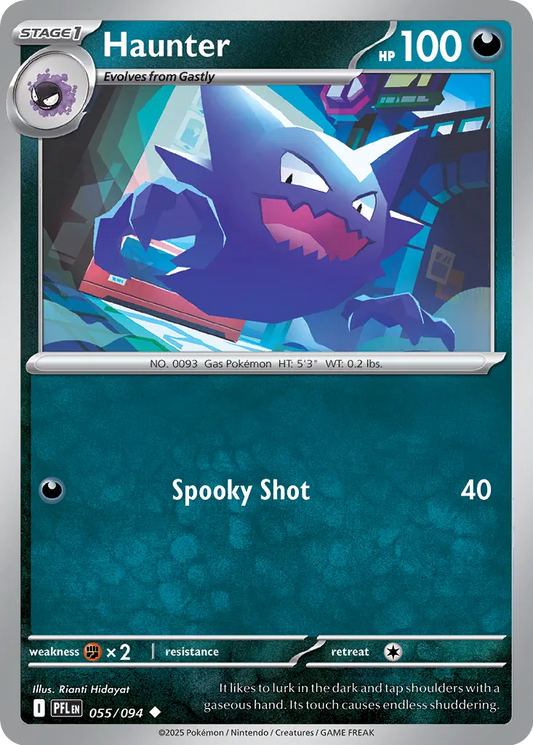 Haunter (055/094) - Phantasmal Flames